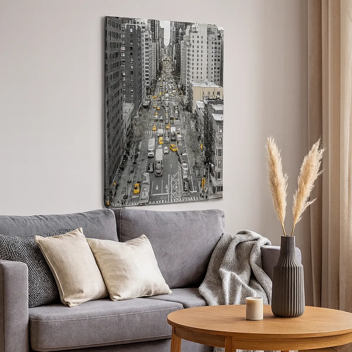 Obraz na plátně - Život New Yorku - 50x70 cm