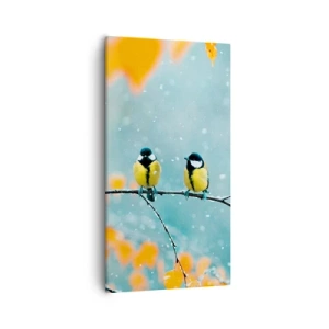 Obraz na plátně - Ptačí drby - 55x100 cm