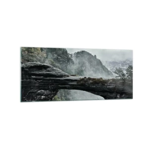 Obraz na skle - Dobrodružství právě začíná - 120x50 cm