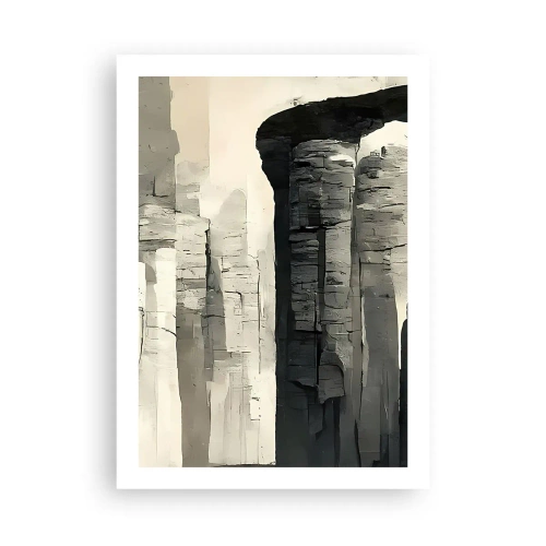 Plakát - Majestátnost starožitnosti - 50x70 cm