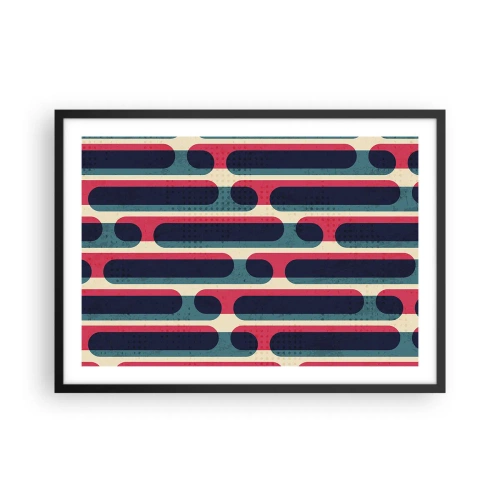Plakát v černém rámu - Dovnitř a dopředu - 70x50 cm