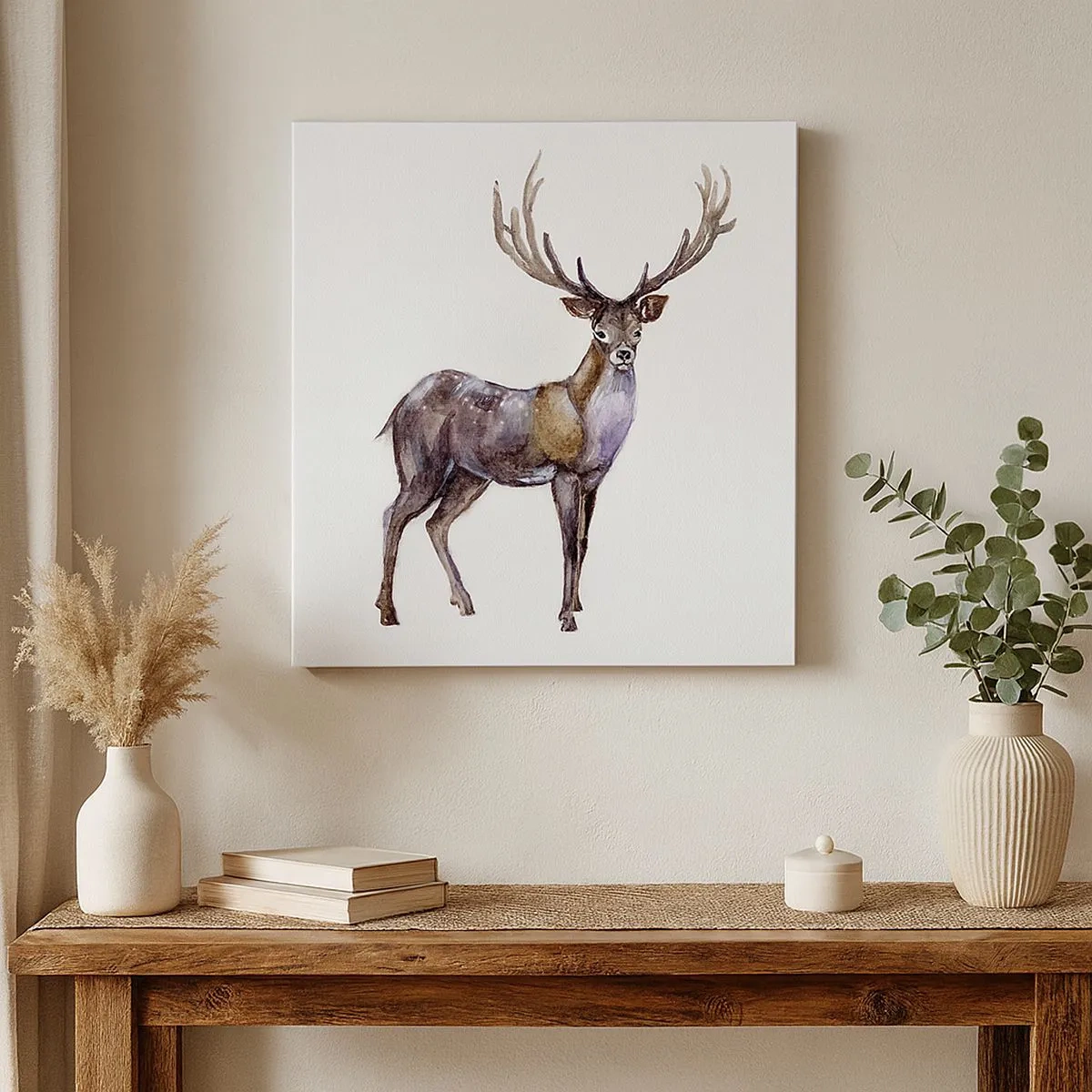 Obraz na plátně - Král půlnoční pouště - 30x30 cm