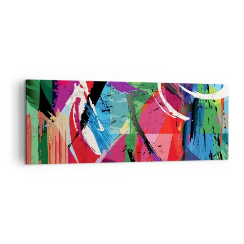 Obraz na plátně - Rychle, živě a čile - 140x50 cm