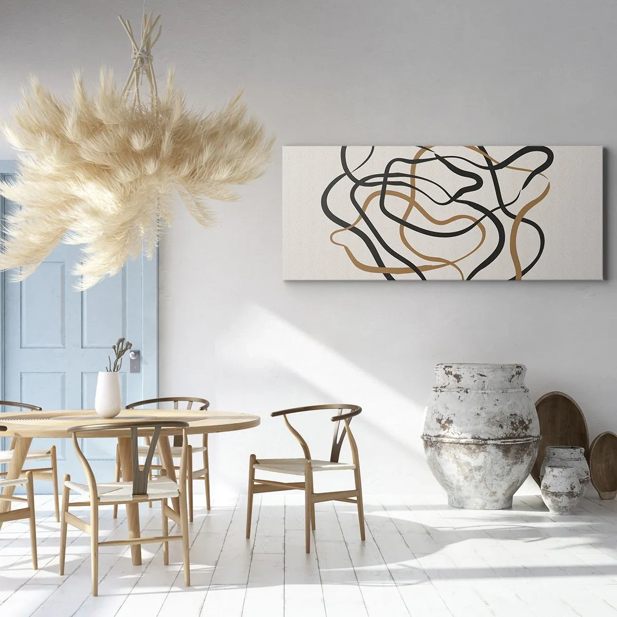 Obraz na plátně - Všechno se pokroutilo - 100x40 cm