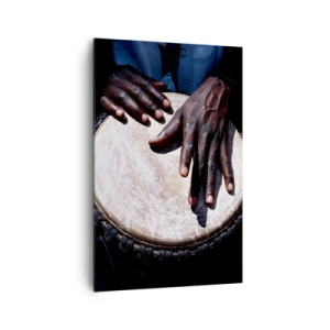 Obraz na plátně - Žijte ve svém rytmu - 80x120 cm