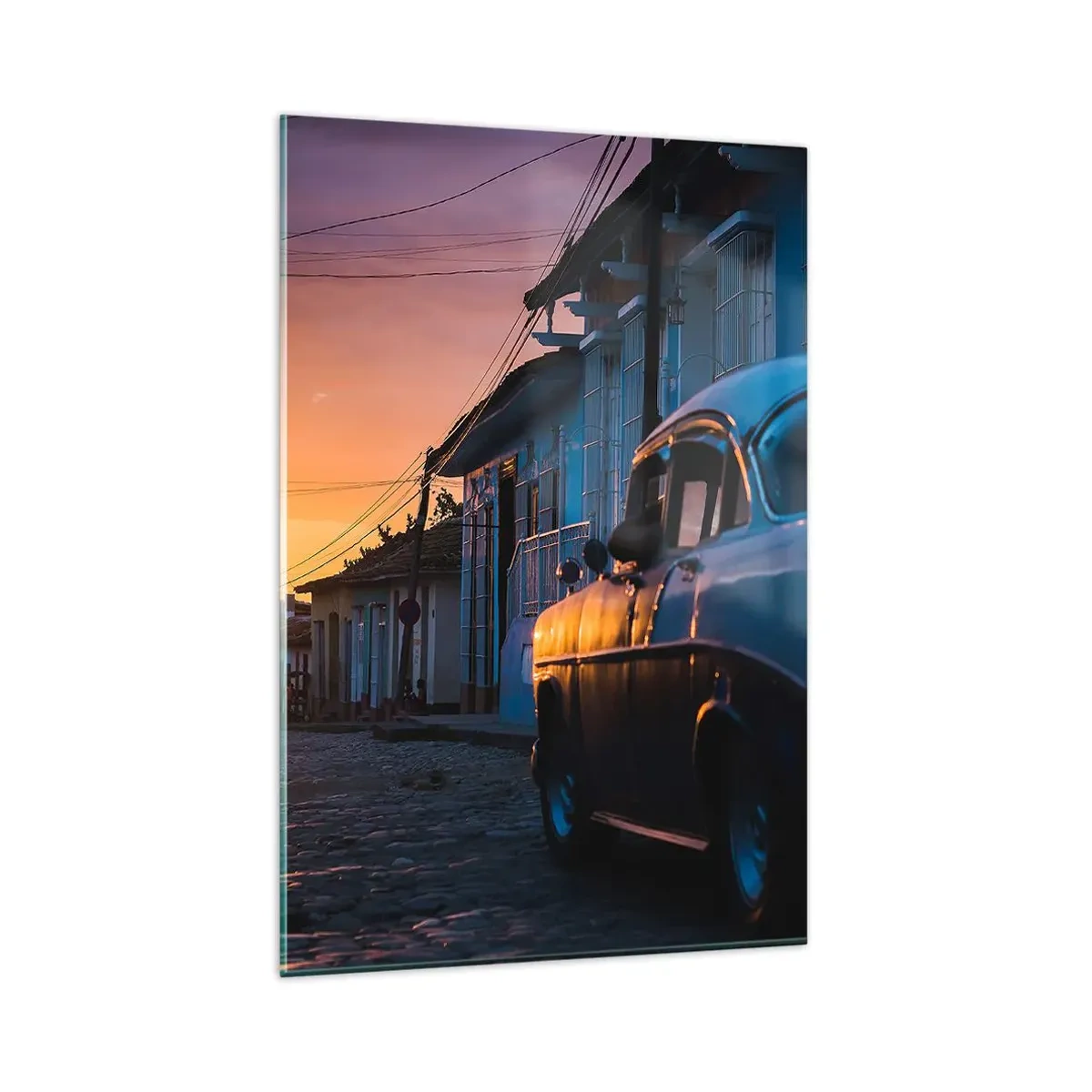 Obraz na skle - Zde se zpomaluje čas - 80x120 cm