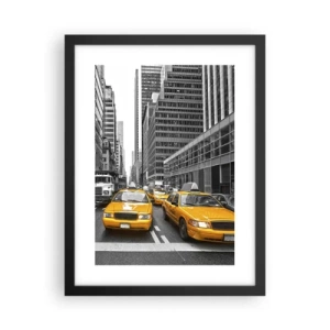 Plakát v černém rámu - To my barvíme město - 30x40 cm