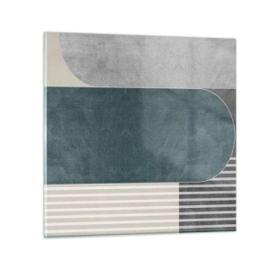 Obraz na skle - Kompozice na úrovni - 70x70 cm