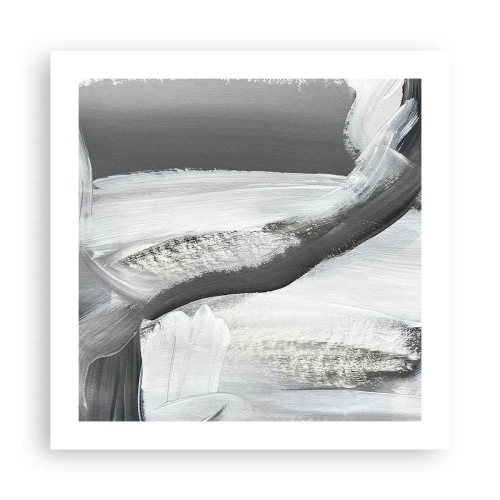 Plakát - Pevným pohybem - 50x50 cm