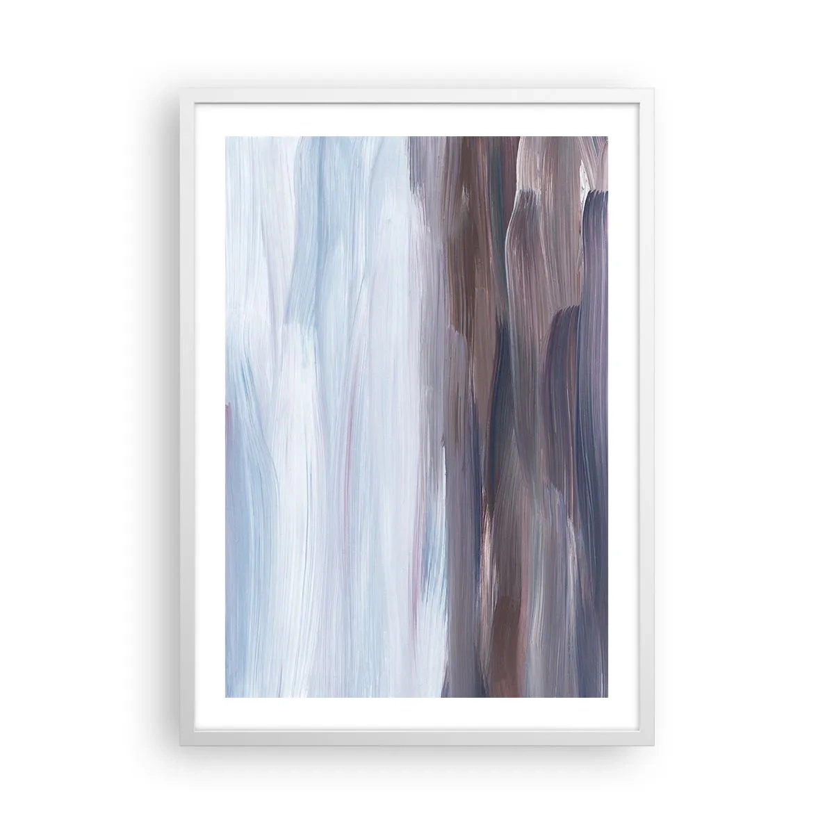 Plakát v bílém rámu - Živly: voda - 50x70 cm