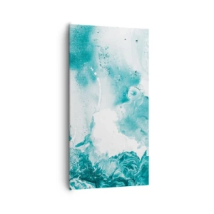 Obraz na plátně - Povodí modré - 65x120 cm