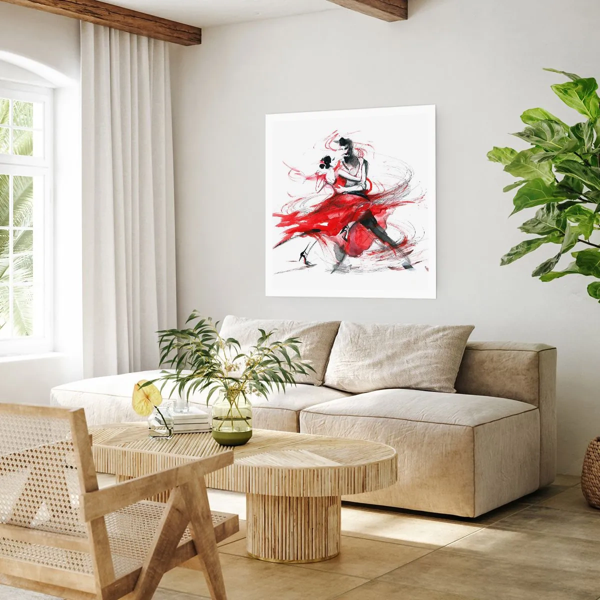 Plakát - Tango - rytmus náruživostí - 60x60 cm