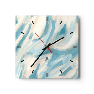 Nástěnné hodiny - Jarní závany - 30x30 cm