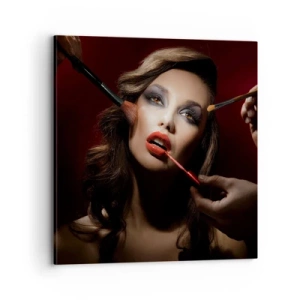 Obraz na plátně - Krásná zasněná - 70x70 cm