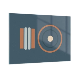 Obraz na skle - Podstata věcí - 100x70 cm