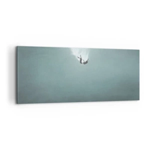 Obraz na plátně - V objetí oceánu - 100x40 cm