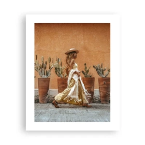 Plakát - V hippie stylu - 40x50 cm