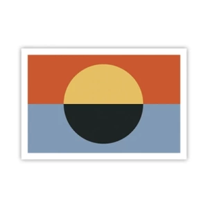 Plakát - Kompozice tepla a chladu - 91x61 cm