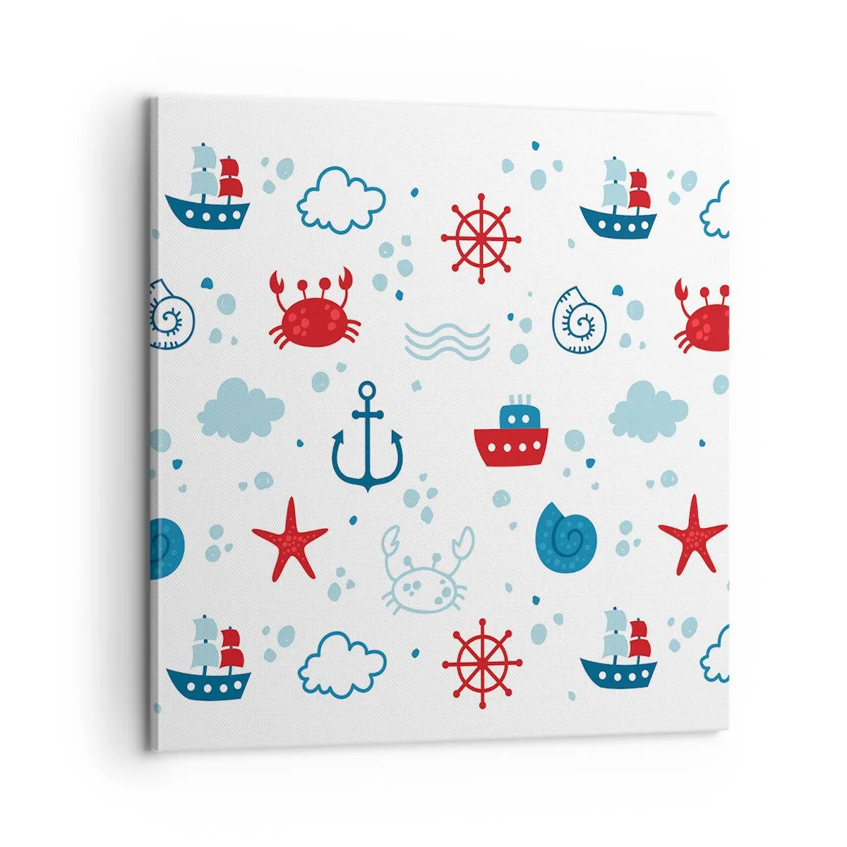 Obraz na plátně - Mořská pohádka - 60x60 cm