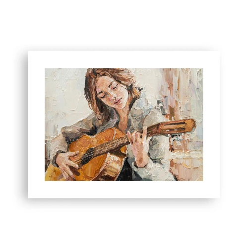 Plakát - Koncert pro kytaru a dívčí srdce - 40x30 cm