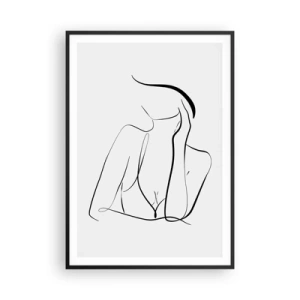 Plakát v černém rámu - Na vlně snů - 70x100 cm