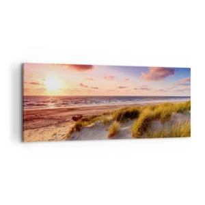 Obraz na plátně - Už v létě voní vzduch - 100x40 cm