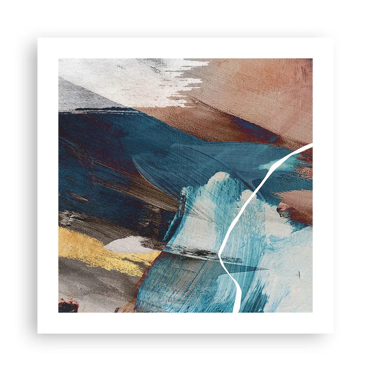 Plakát - Na plno a s energií - 50x50 cm