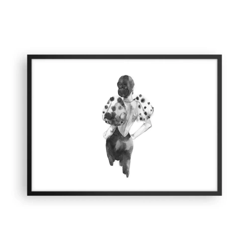 Plakát v černém rámu - Prošla kolem - 70x50 cm