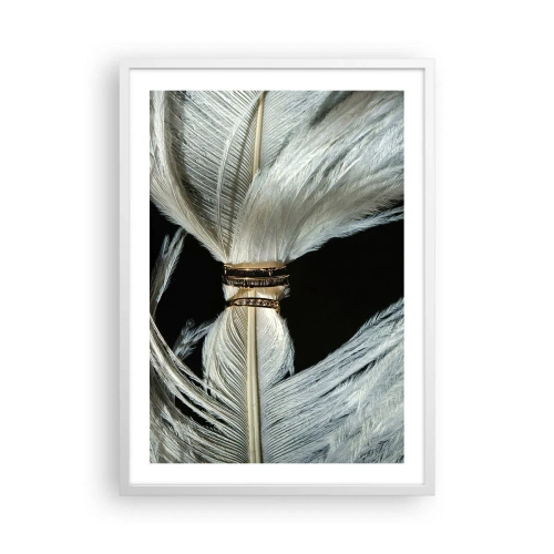 Plakát v bílém rámu - …a neopustím tě…. - 50x70 cm