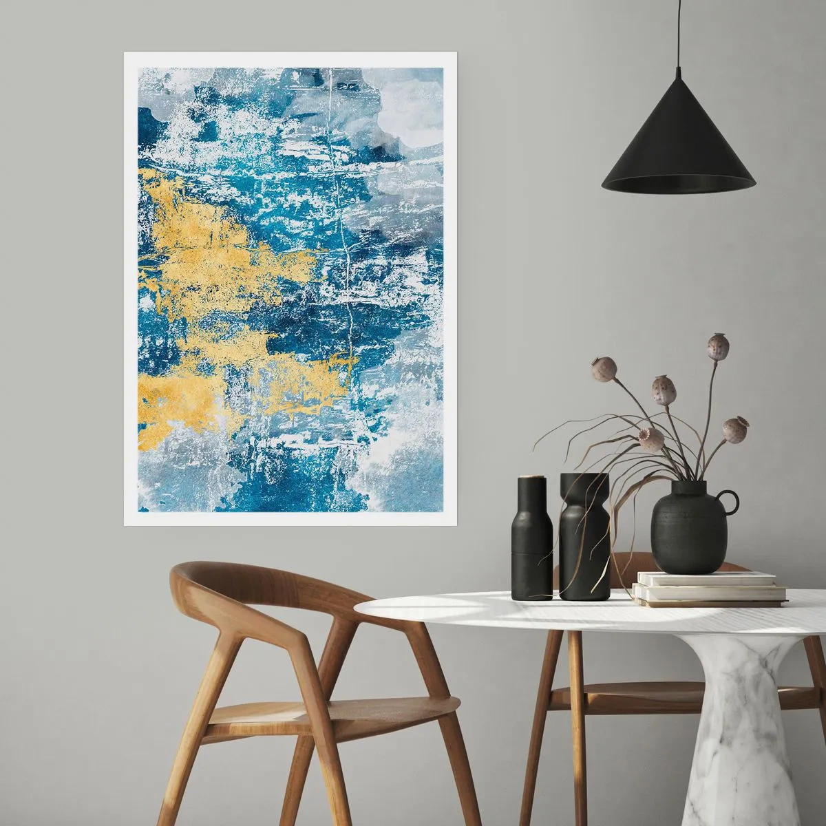 Plakát - Abstrakce s dobrou náladou - 50x70 cm