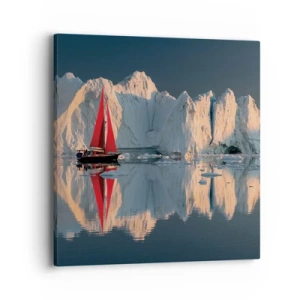 Obraz na plátně - Na okraji světa - 40x40 cm