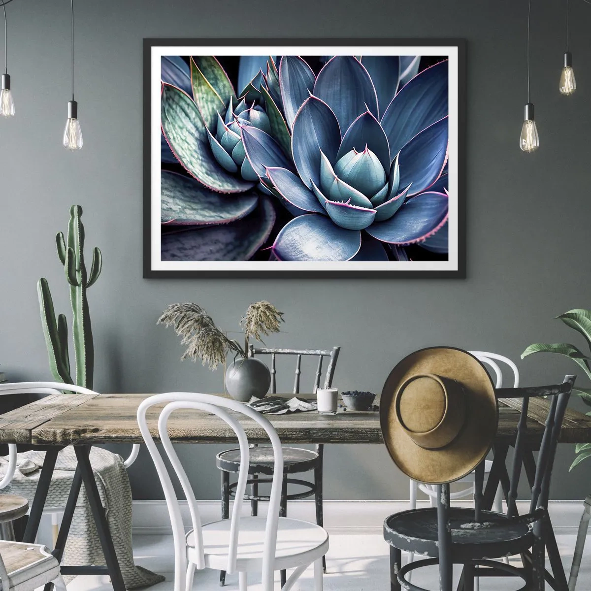 Plakát v černém rámu - Vitální síla - 70x50 cm
