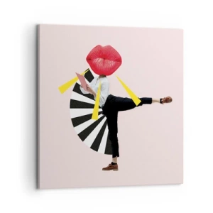 Obraz na plátně - Surrealistický pop-art - 60x60 cm