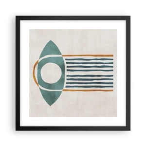 Plakát v černém rámu - Znaky a rituály - 40x40 cm