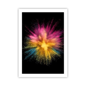 Plakát - Zrození barev  - 50x70 cm