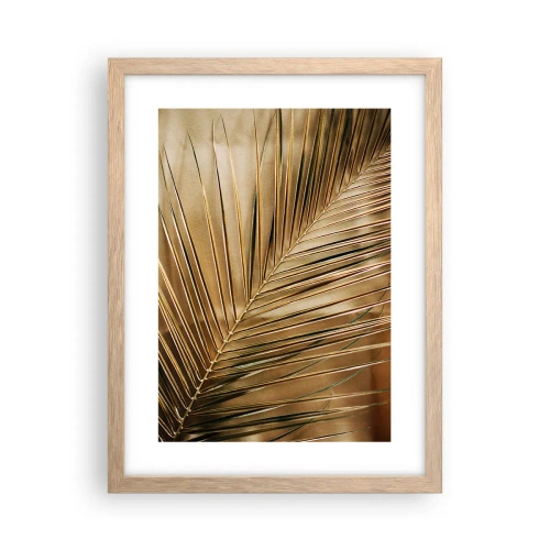Plakát v rámu světlý dub - Přírodní kolonáda - 30x40 cm