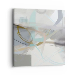 Obraz na plátně - Mlhavá abstrakce - 40x40 cm