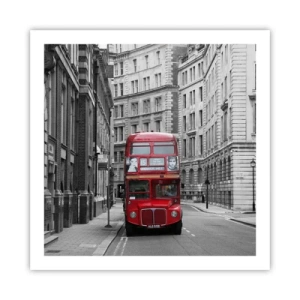 Plakát - Všednost nemusí být šedá - 60x60 cm