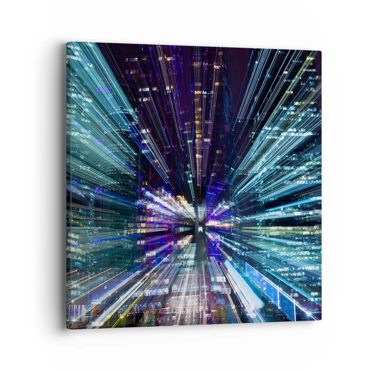 Obraz na plátně - Přechod do hyperprostoru - 40x40 cm