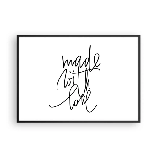 Plakát v černém rámu - Nejlepší značka - 100x70 cm