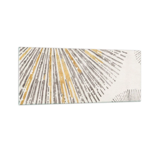 Obraz na skle - Krása paprsku - 100x40 cm