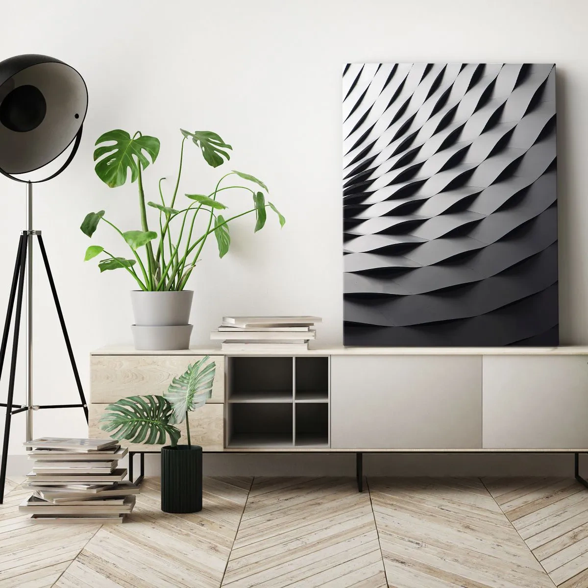 Obraz na plátně - Na hladině vln - 80x120 cm