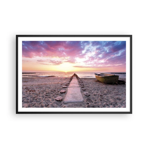 Plakát v černém rámu - Okamžik hlubokého prožitku - 91x61 cm