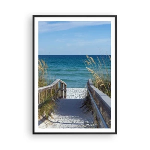 Plakát v černém rámu - Na slunci, ve větru - 70x100 cm