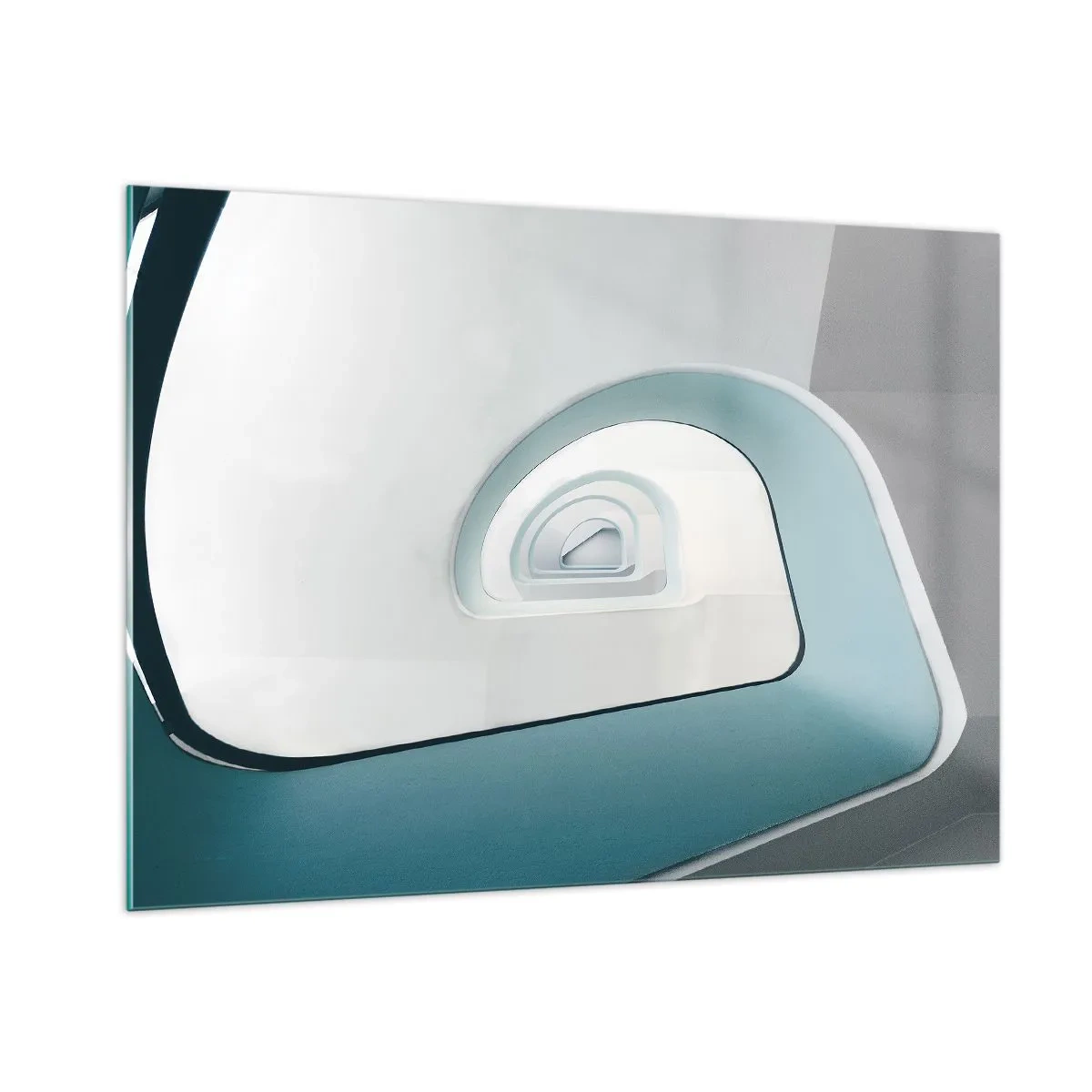 Obraz na skle - Na dno modré - 100x70 cm