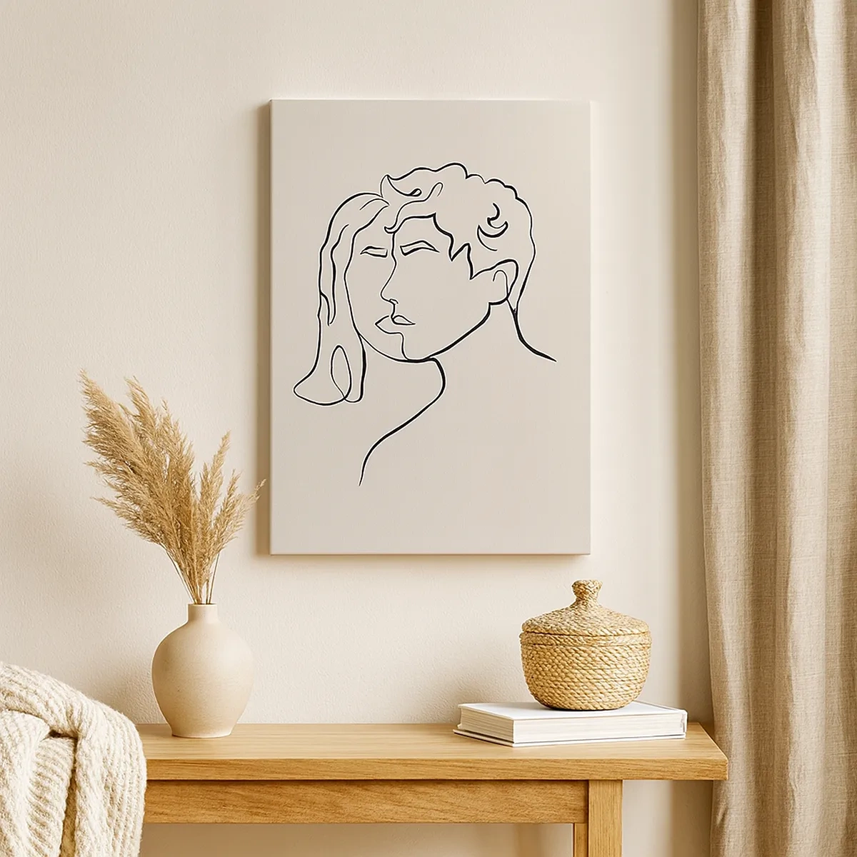 Obraz na plátně - A byla jednota - 50x70 cm