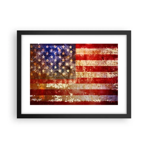 Plakát v černém rámu - Chvála nepomíjí - 40x30 cm