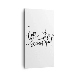 Obraz na plátně - Přečti a zopakuj - 55x100 cm