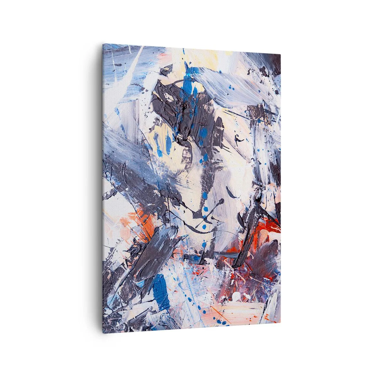 Obraz na plátně - Bláznivý tanec abstrakce - 70x100 cm