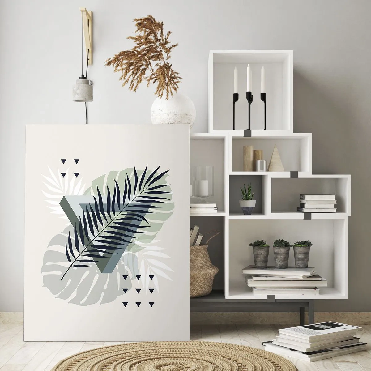 Obraz na skle - Příroda a geometrie – dva řády? - 50x70 cm